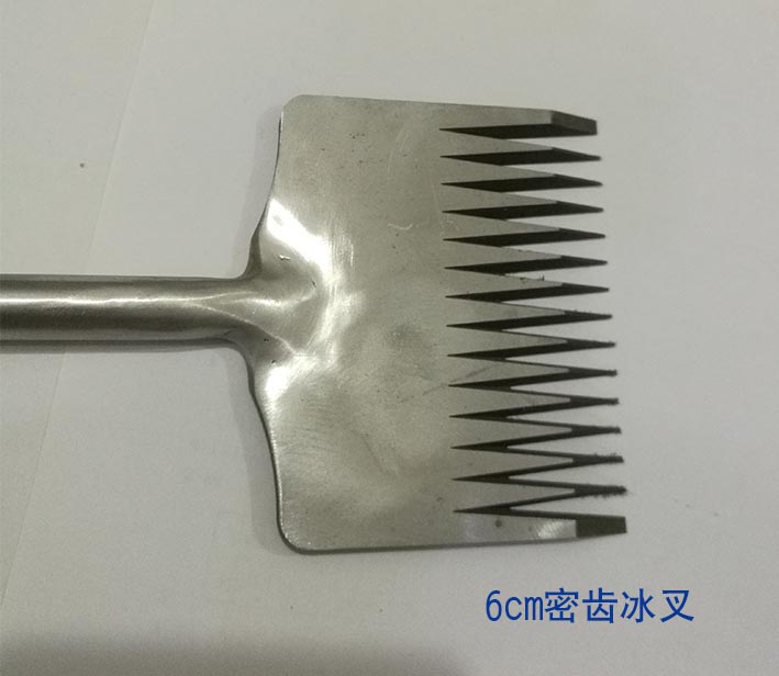 6cm密齒冰叉 冰雕雪雕(diāo)工具 小冰叉